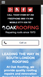 Mobile Screenshot of oakroofing.co.uk